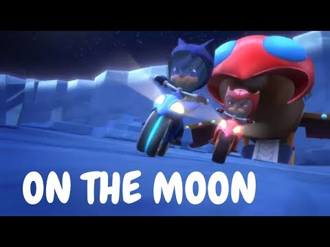 PJ Masks Season 2 Full Episodes 🚀 Moonstruck Race To The Moon