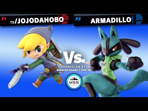 GrandSlam #13 / TS | JoJoDaHoBo (T. Link, Incineroar) Vs. Armadillo (Lucario) (Winners R1 [Top 32])