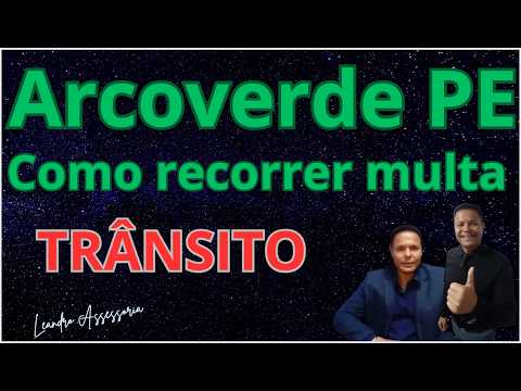 [PERNAMBUCO] Como dar entrada em RECURSO DE MULTA na PREFEITURA de ARCOVERDE PE