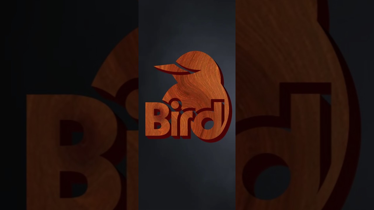 Bird logo design tutorial using Adobe illustrator #graphicsdesign #shorts