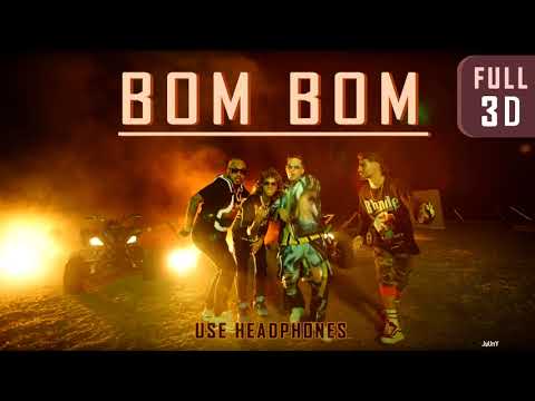 Yenddi, Abraham Mateo - BOM BOM (FULL 3D audio, ft. De La Ghetto + Jon Z)┃★USE HEADPHONES!