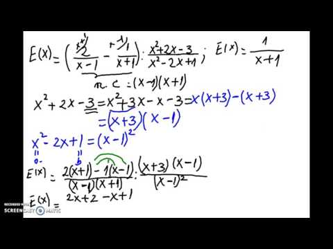 Exercitii rezolvate:Expresii algebrice. VIDEO