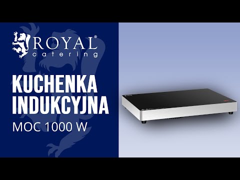 Video produktu  - Kuchenka indukcyjna - 46 x 31,5 cm - 1000 W
