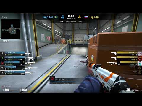 CSGO POV Dignitas.f0rest vs. Espada on Nuke - 31 kills