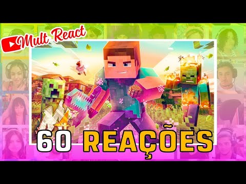 Mult React - M4rkim - Minecraft (Steve)