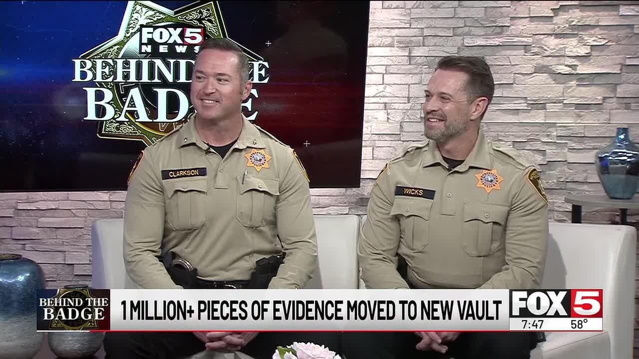 Behind the Badge: LVMPD moves thousands of pieces of evidence to new vault