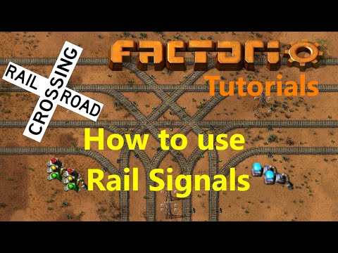 Factorio Tutorials: How to Use Rail Signals