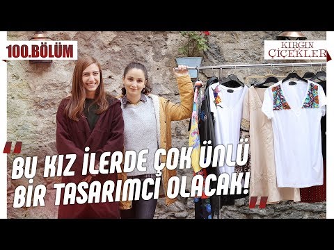 Geleceğin tasarımcısı Cemre! - Kırgın Çiçekler 100.Bölüm