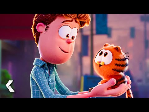 The Garfield Movie - All Baby Garfield Scenes (Full Story)