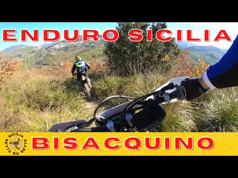 LA SICILIA CON LA MOTO DA ENDURO: BISACQUINO