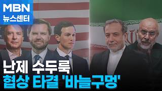 협상 난제 수두룩…타결은 '바늘구멍' [MBN 뉴스센터]