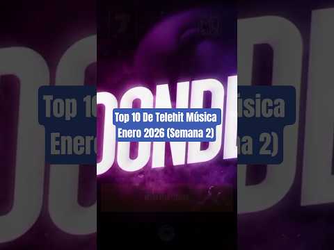 Top 10 De Telehit Música Enero 2026 (Semana 2)  #topritmomusicplus #telehitmusica #musica #2026