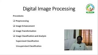 GEOINFORMATICS RSG 101 - Digital Image Processing