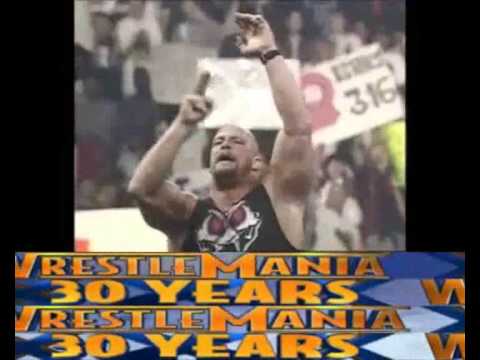 Stone Cold Steve Austin 2nd WWE2K14 Titantron with (30 Years Of Wrestlemania Arenatron)