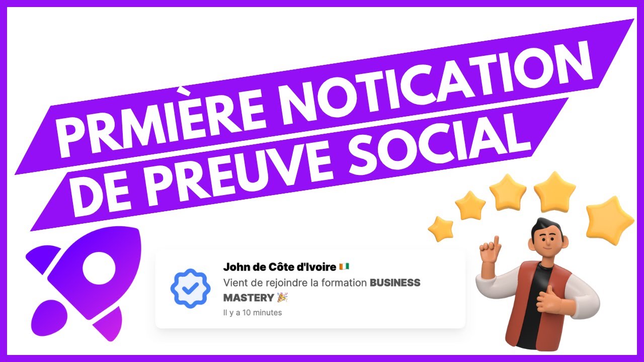 Tutoriel 3 - Comment Créer votre Première Notification sur Prouvia