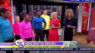 Good Morning America looks at Refueling with Chocolate Milk
