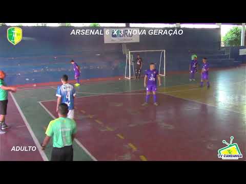 ARSENAL X NOVA GERAÇÃO - ADULTO - XXXIV COPA CANDANGA DE FUTSAL