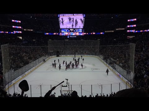 Columbus Blue Jackets: Final Minute of 2014-2015 Home Finale