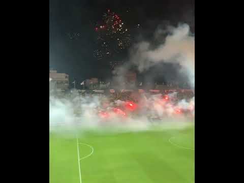 Super League 🇬🇷 Aris vs PAOK Thessaloniki in flames