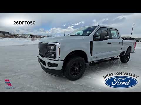 2026 Ford Super Duty F-350 SRW XL 4WD Crew Cab 8' Box in White for sale at Drayton Valley Ford in Drayton Valley, AB