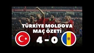 Türkiye 4-0 Moldova Maç Özeti HD - 25/03/2019