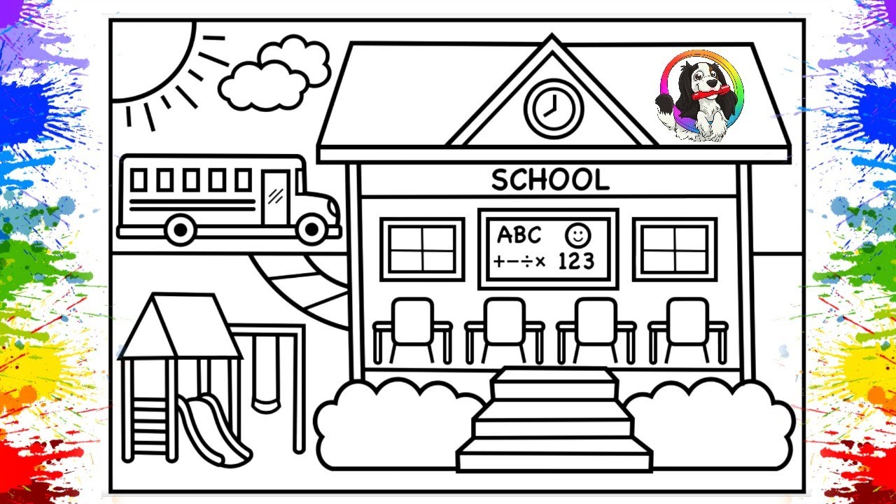 PINTAR ESCOLA VOLTA ÀS AULAS PRESENCIAIS | MATERIAL ESCOLAR 2021 | DIVERS?O COM AMIGOS DESENHOLANDIA