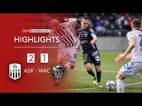 Tipico Bundesliga, 24. Runde: LASK - Wolfsberger AC 2:1