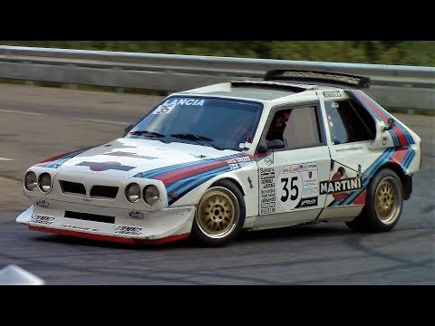 Ex-Toivonen Lancia Delta S4 driven by Romain Grosjean || Montée des Légendes 2018