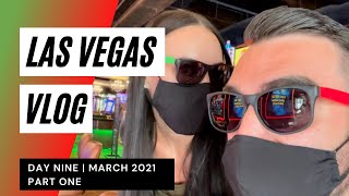 LAS VEGAS VLOG | Day 9 Part 1 | Fremont Street | Plaza Bingo | Pizza Rock