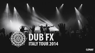 Dub Fx, CAde, Andy V - Dub Fx Italy Tour 2014 Documentary