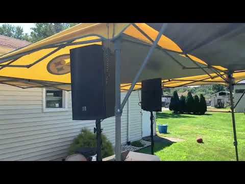 Testing the ZLX 12 series speakers by EV.