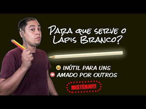 Para que serve o LÁPIS BRANCO? | Desenho Online