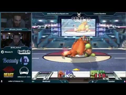 Beauty 10 - Android (Charizard) Vs. Fauster (Squirtle) - Losers Quarters - Project M