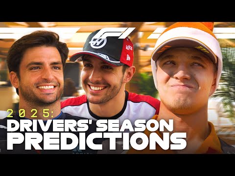 F1 Drivers 2025 Pre-Season Predictions Revealed!