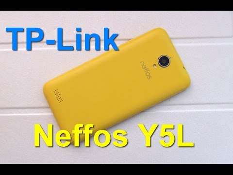 TP-Link Neffos Y5L - бюджетный смартфон - видео обзор
