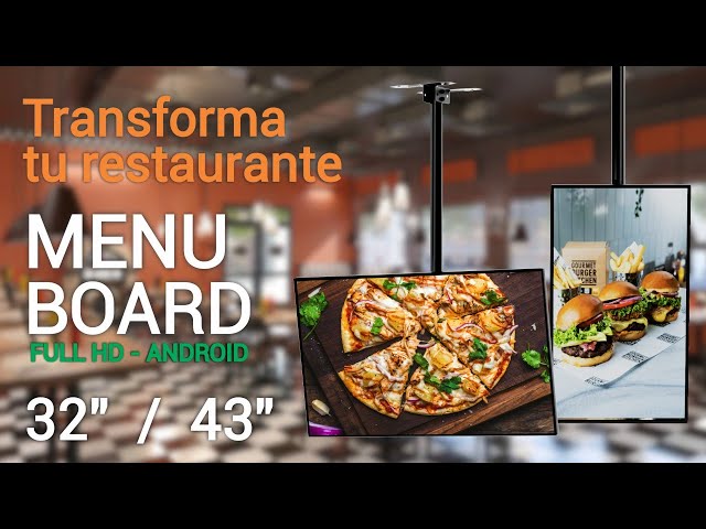 Vídeo relacionado con YCKJNB 49" Tótem Digital Publicitario, 450 Nits Comercial FHD LCD Pantalla Publicitaria Vertical, Pantalla para Publicidad con WiFi/HDMI/USB, Android OS, Ideal para Retail, Hostelería y Restaurantes