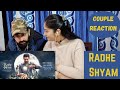 Radhe Shyam Trailer | Prabhas | Pooja Hegde | Radha Krishna Kumar | Couple Reaction Video