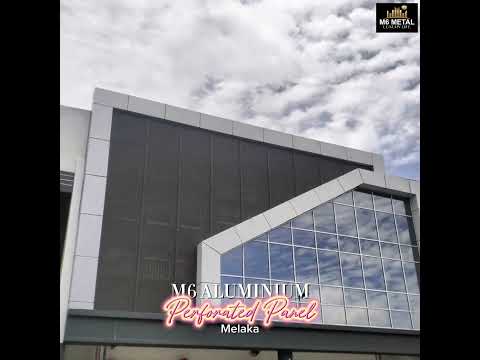 M6 ALUMINIUM PERFORATED PANEL @ MELAKA