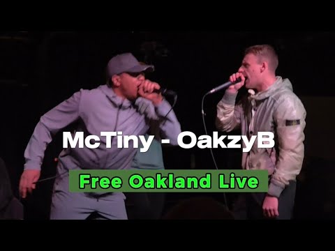 Mc Tiny Oakzy B Free Oakland Live Glasgow