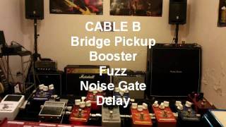 Video thumbnail for Guitar cables comparison: Vox Vs Vovox by hermeticoguitar