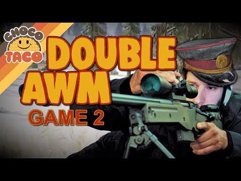 A DOUBLE Double AWM Day: GAME 2 - chocoTaco PUBG Gameplay