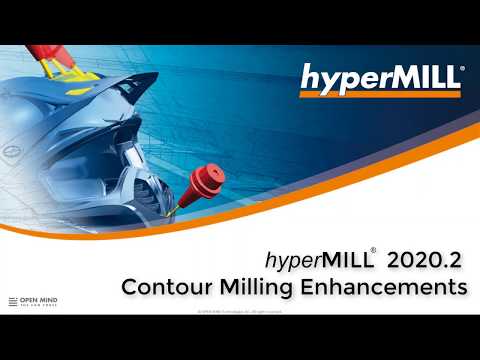 hyperMILL 2020.2 - Contour Milling Overlap
