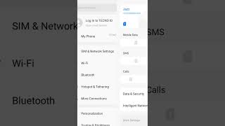 How to Change the SIM Card Preferences on a TECNO Spark 2024 - Phone Calls, Mobile Data &amp; SMS#shots