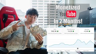 How I Got Monetized On YouTube As Fast As I Could: My journey and tips for small YouTubers!