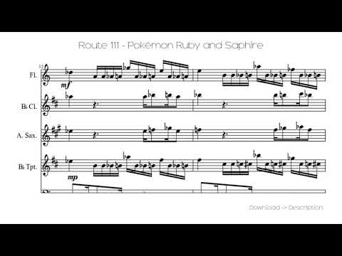 🎶 Route 111 - Pokémon Ruby And Saphire 🎸🎸