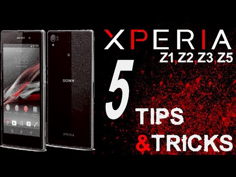 Sony XPERIA Z1,Z2,Z3,Z5  Tips, Tricks and hidden features