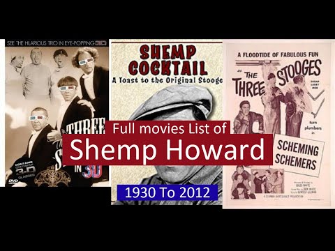 Shemp Howard Full Movies List | All Movies of Shemp Howard