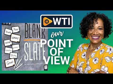 Blank Slate Party Games - WTI product video review