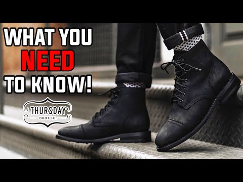 ULTIMATE Guide To Thursday Boots! | Waterproof Test + Review (Captain)