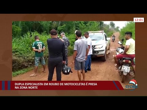 Dupla especialista em roubos de motocicletas é presa na zona norte 30 12 2021